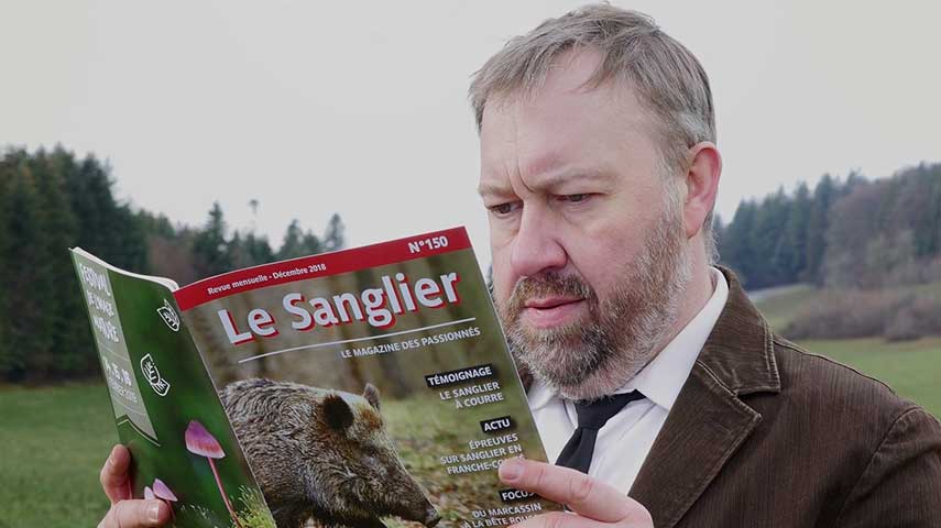 mont d'or webserie sanglier tete de com